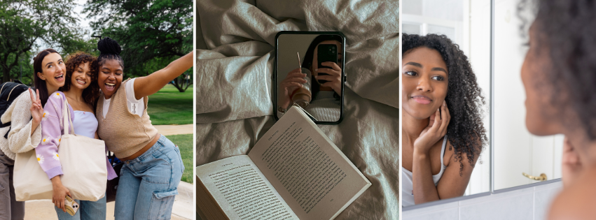 Person reflecting on their fear of being seen